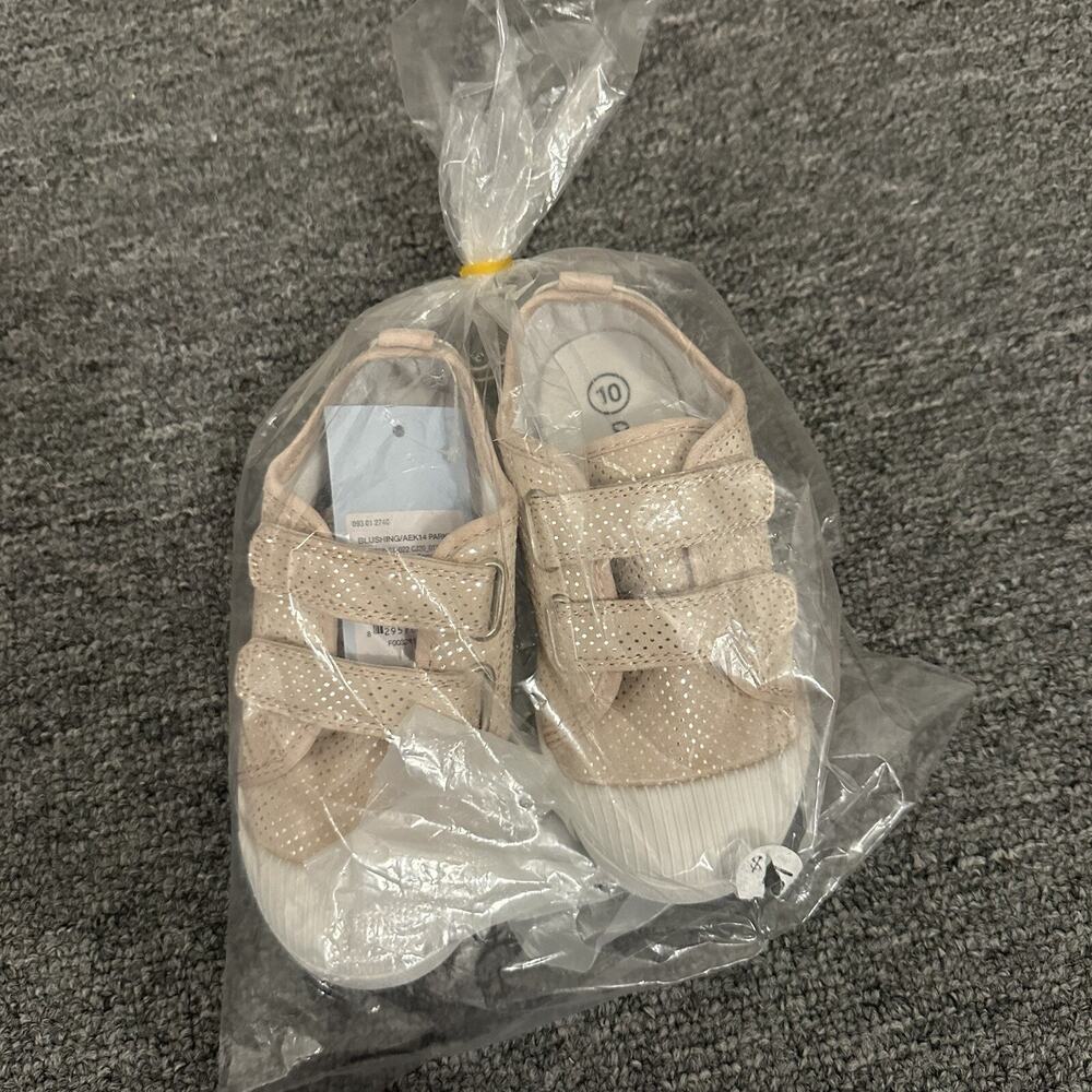 Cat & Jack Target Toddler Girls Size 10 Pink Blush Shoes Sneakers AEK14 Parker